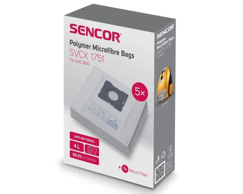 SENCOR Kese za usisivač SVCX 1751 (5pcs) SVC 900