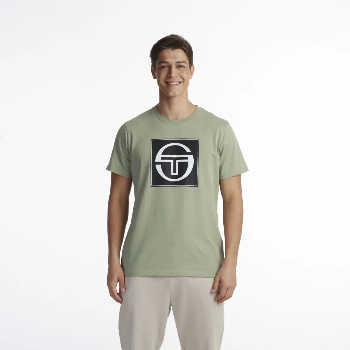 SERGIO TACCHINI Majica kratak rukav brick t shirt M