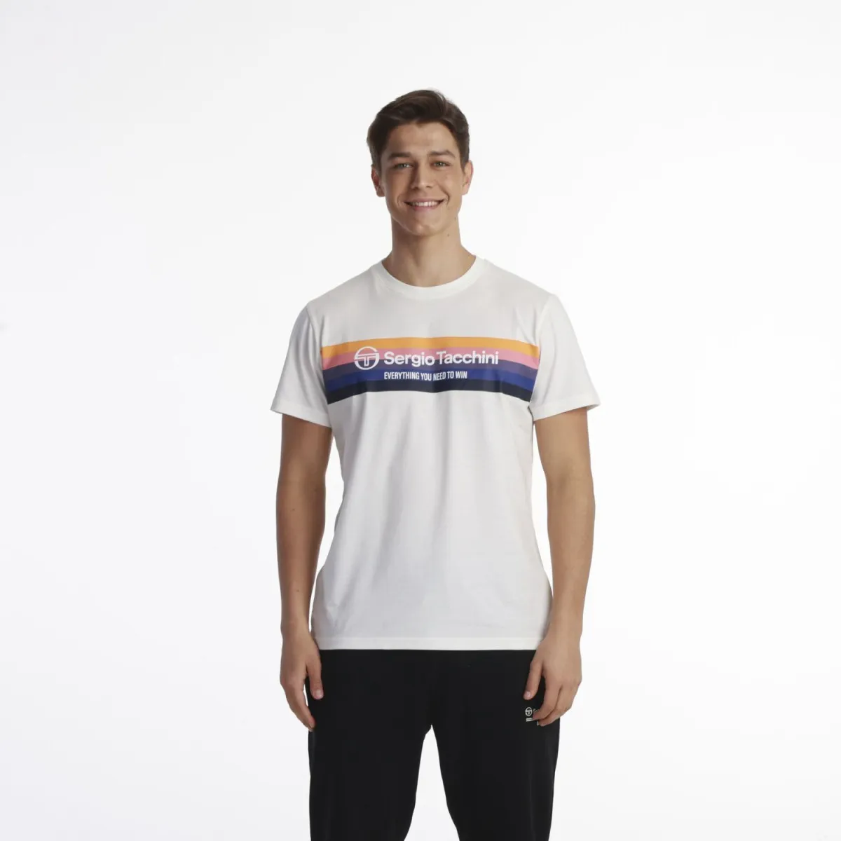 SERGIO TACCHINI Majica kratak rukav stripe t shirt M