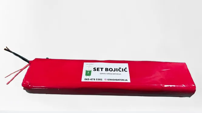 SET BOJIČIĆ 24V 7AH BATERIJA ZA ELEKTRIČNI TROTINET (MS Energy Neutron N1)