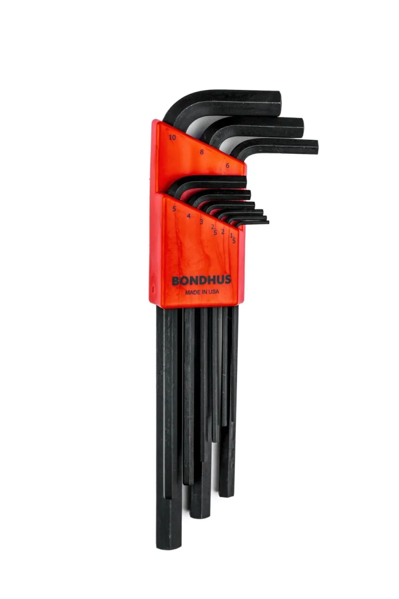 Set dugih imbus ključeva Bondhus ProGuard HEX 1,5 - 10,0 12199 9 kom