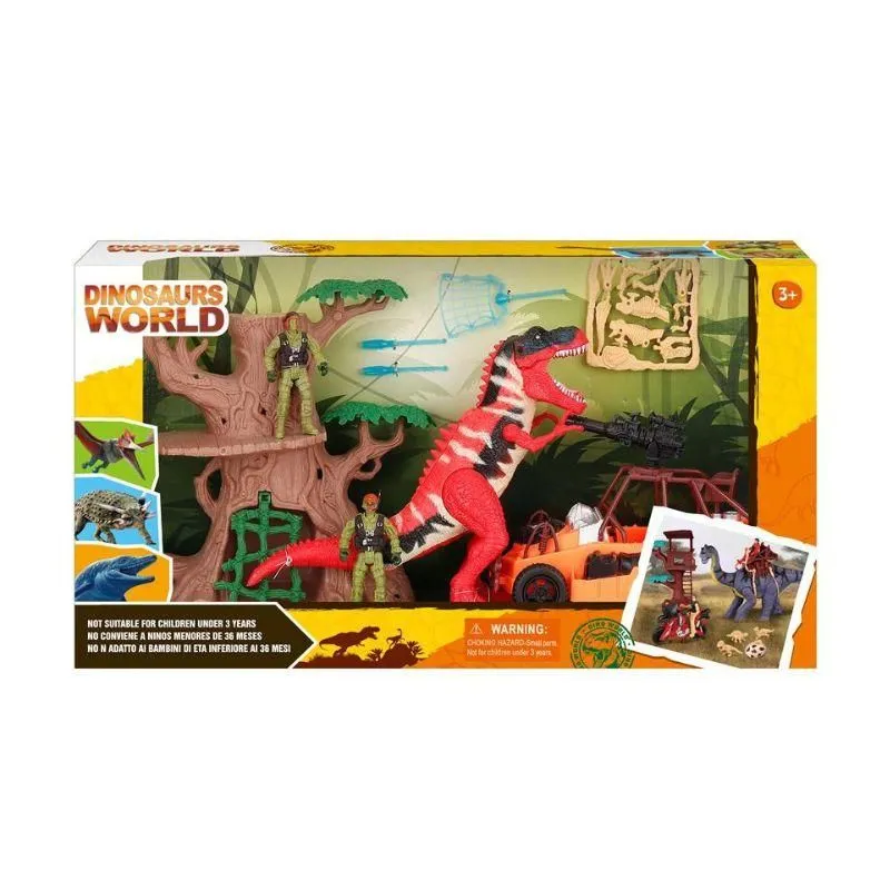 Set za igru Dinosaurus i vojnik