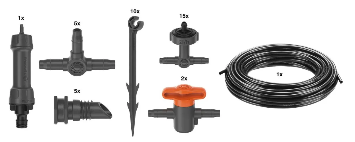 Set Za Zalivanje Kap Po Kap Aquabloom Solar