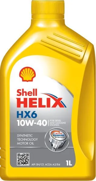 Shell Helix HX6 10W40  motorno ulje 1L