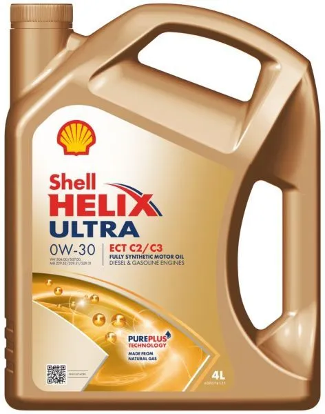 Shell Helix Ultra ECT C2/C3 0W30  motorno ulje 4L