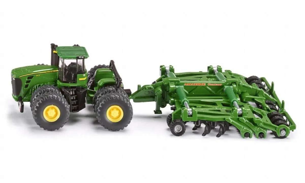 SIKU Traktor John Deere Amazone Centaur