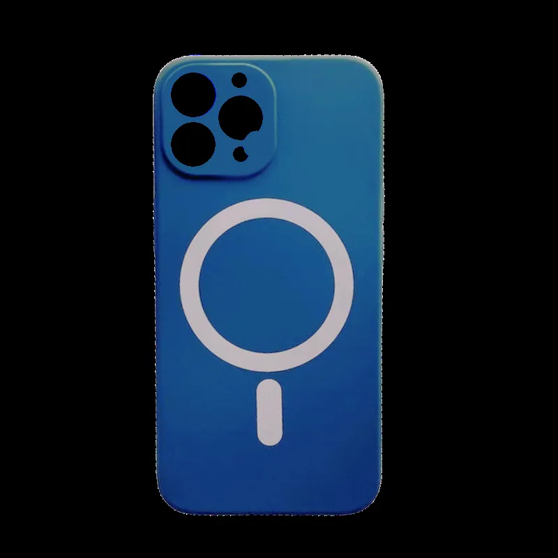 Silikonska futrola Magsafe Color Iphone 13 Pro/ teget