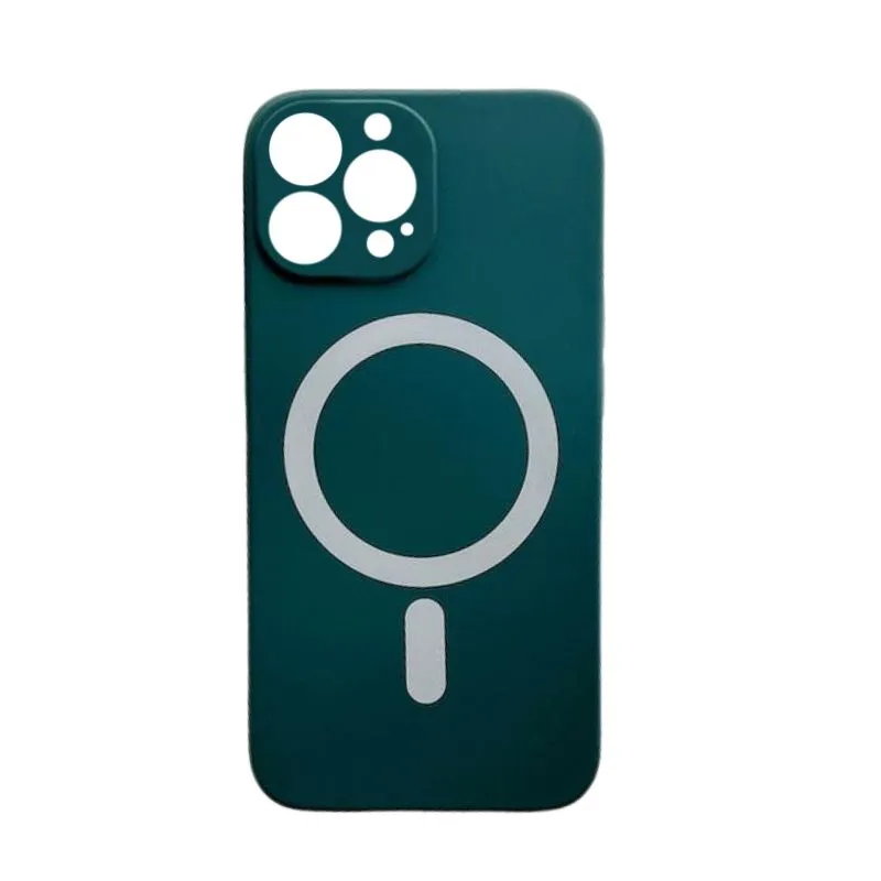 Silikonska futrola Magsafe Color Iphone 15 Pro Max/ teget