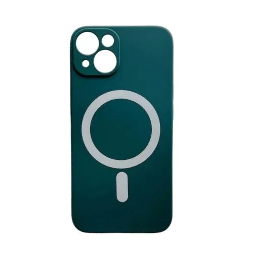 Silikonska futrola Magsafe Color Iphone 15/ teget