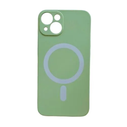 Silikonska futrola Magsafe Color Iphone 15/ zelena