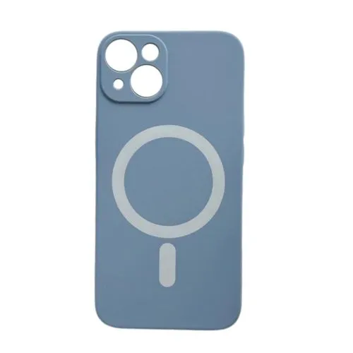 Silikonska futrola Magsafe Color za Iphone 15/ plava