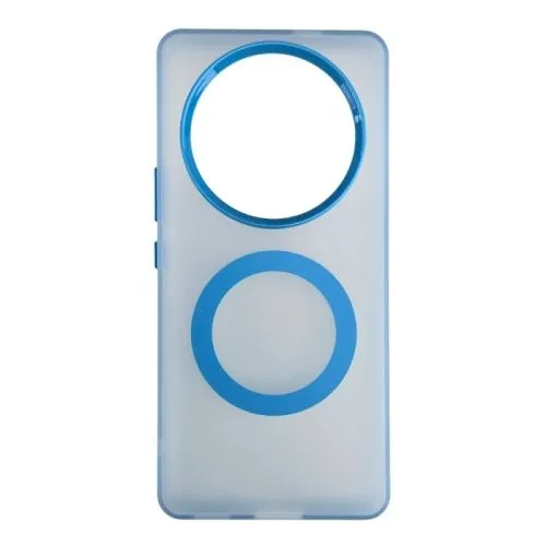 Silikonska futrola Magsafe FLURO COLOR za Honor Magic 8 Lite/ plava