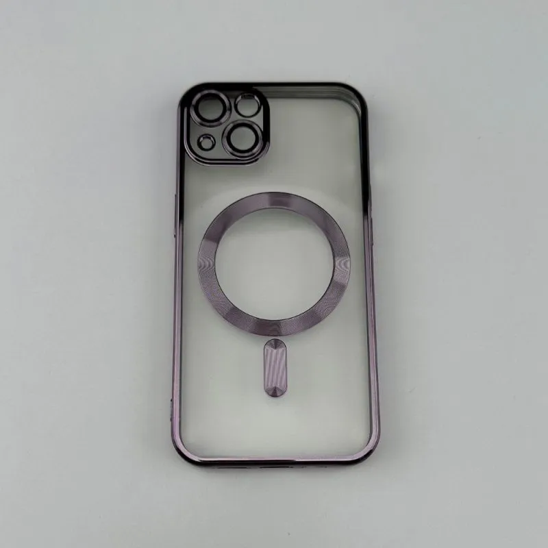 Silikonska futrola Magsafe Iphone 13/ lila