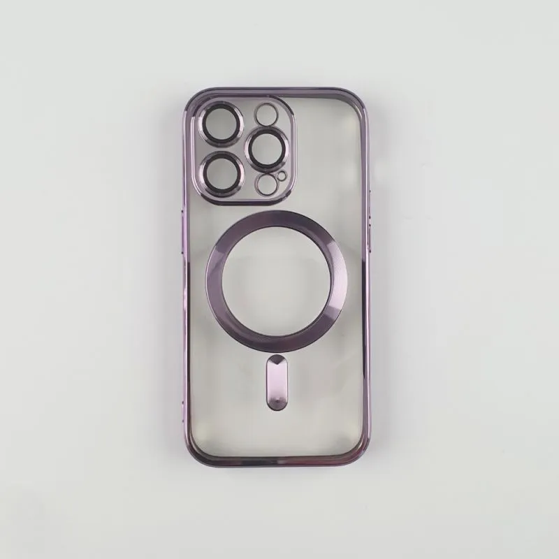 Silikonska futrola Magsafe Iphone 13 PRO/ lila