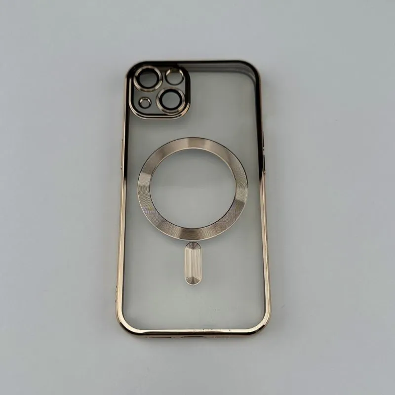 Silikonska futrola Magsafe Iphone 13/ zlatna