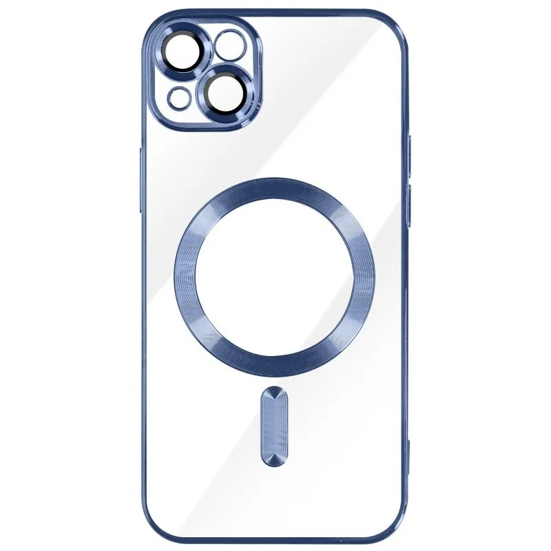 Silikonska futrola MagSafe za iPhone 15/ plava