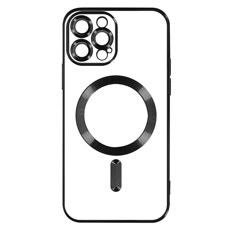 Silikonska futrola MagSafe za iPhone 15 PRO/ crna