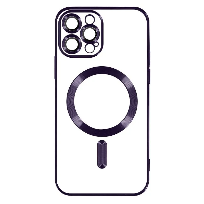 Silikonska futrola MagSafe za iPhone 15 PRO/ lila