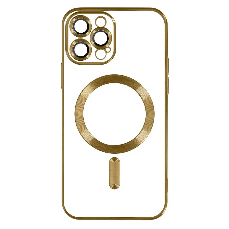 Silikonska futrola MagSafe za iPhone 15 Pro Max/ zlatna