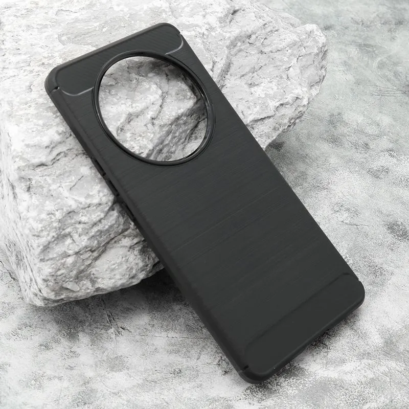 Silikonska maska Brushed za Honor Magic 6 Lite/ crna