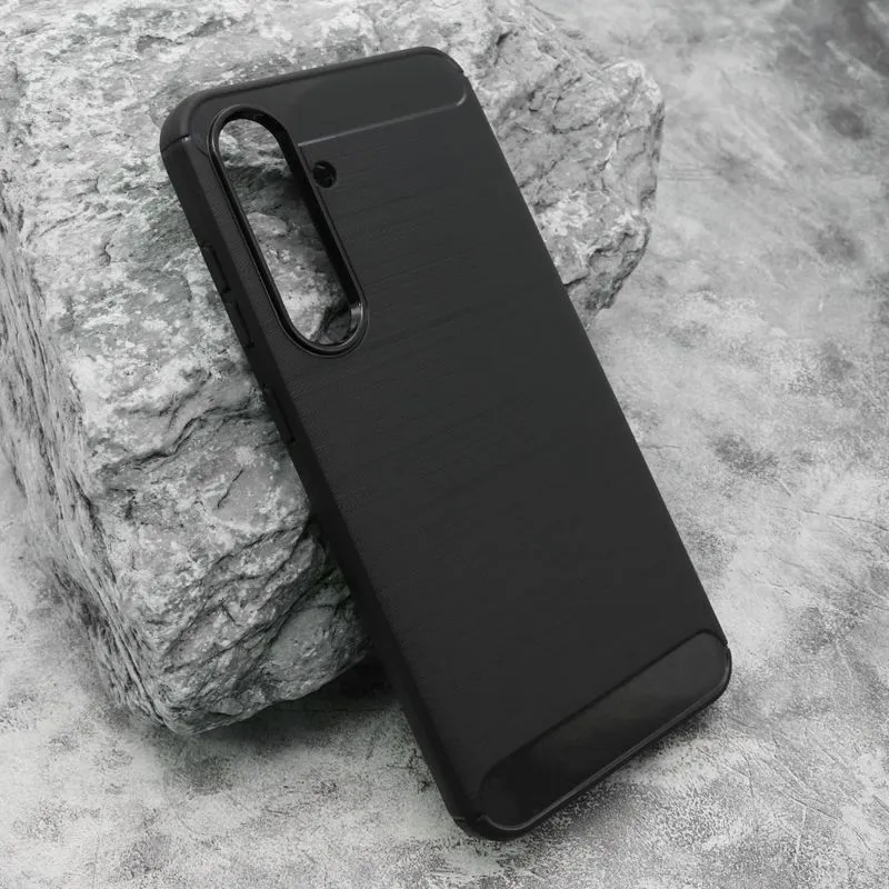 Silikonska maska Brushed za Samsung S721B Galaxy S24 FE/ crna