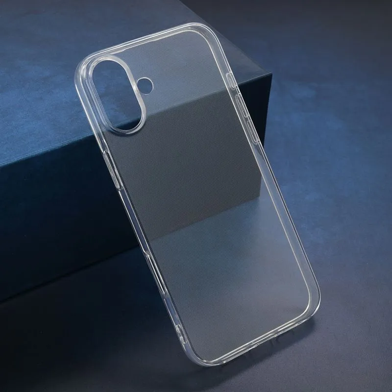 Silikonska maska Clear za iPhone 16 Plus/ providna