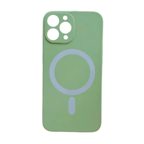 Silikonska maska Color Magsafe za Iphone 12 Pro/ maslinasta
