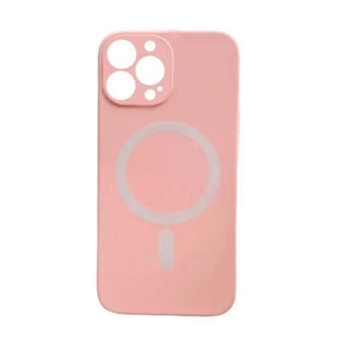 Silikonska maska Color Magsafe za Iphone 14 Pro Max/ roze