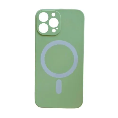 Silikonska maska Color Magsafe za iPhone 15 Pro Max/ maslinasta