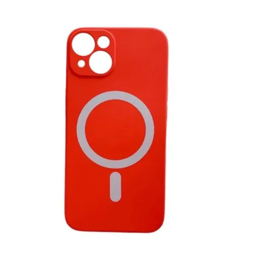 Silikonska Maska Magsafe COLOR za Iphone 14/ crvena