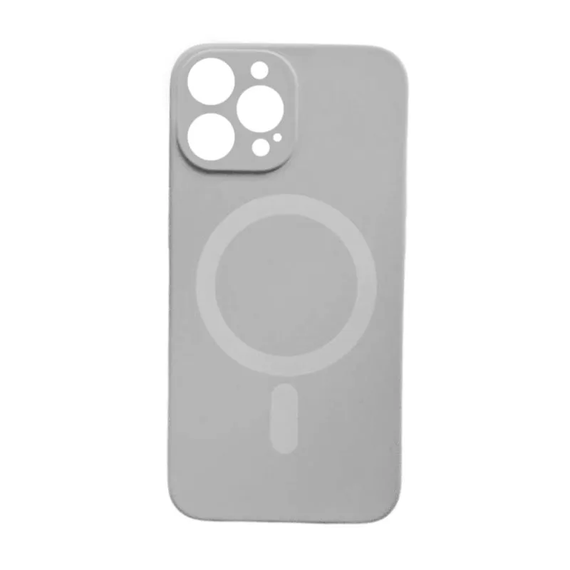 Silikonska Maska Magsafe COLOR za Iphone 14 Pro Max/ siva