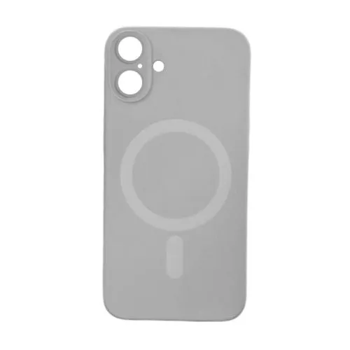 Silikonska Maska Magsafe COLOR za Iphone 16/ siva