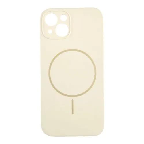 Silikonska maska Magsafe Lux za iPhone 15/ bež