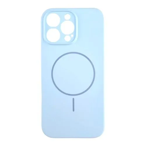 Silikonska maska Magsafe Lux za iPhone 15 Pro Max/ bebi plava