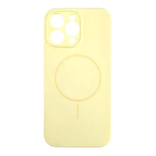 Silikonska maska Magsafe Lux za iPhone 16 Pro Max/ žuta