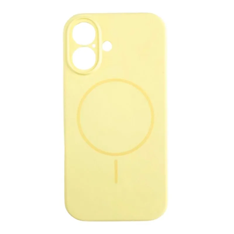 Silikonska maska Magsafe Lux za iPhone 16/ žuta