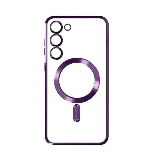 Silikonska maska Magsafe za Samsung S25/ lila