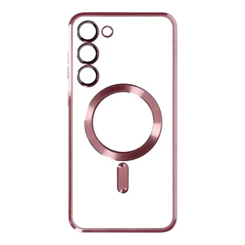 Silikonska maska Magsafe za Samsung S25 Plus/ roze