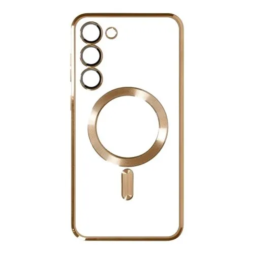 Silikonska maska Magsafe za Samsung S25 Plus/ zlatna