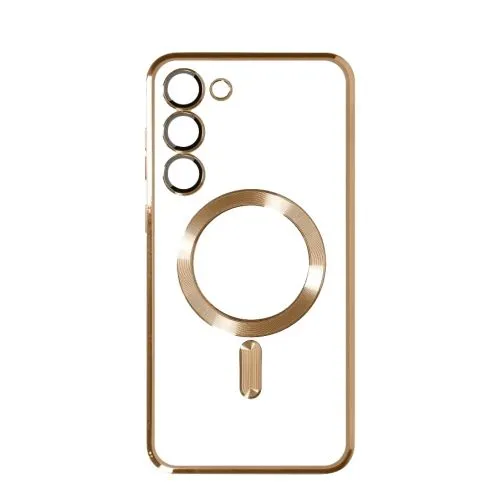 Silikonska maska Magsafe za Samsung S25/ zlatna