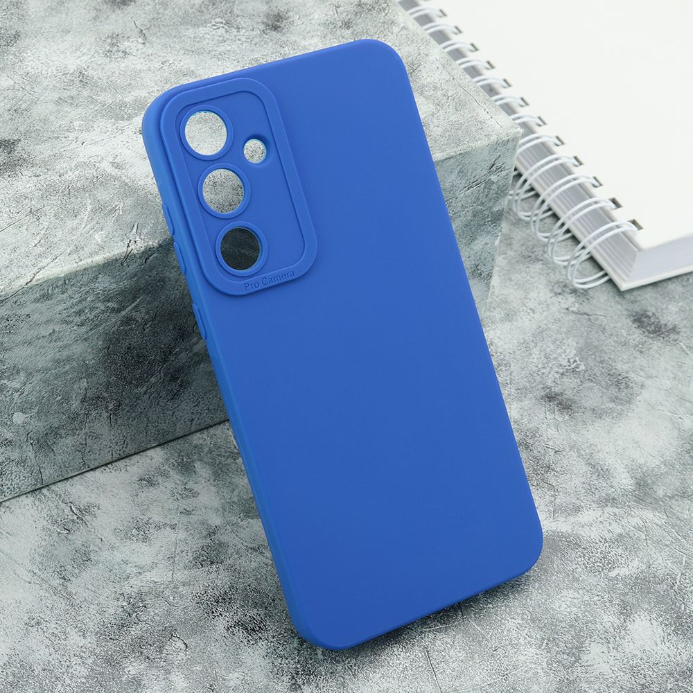 Silikonska maska Pro Camera za Samsung A356B Galaxy A35 5G/ tamno plava