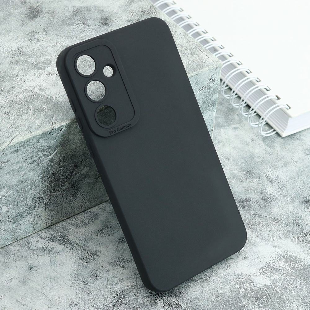 Silikonska maska Pro Camera za Samsung A556B Galaxy A55 5G/ crna
