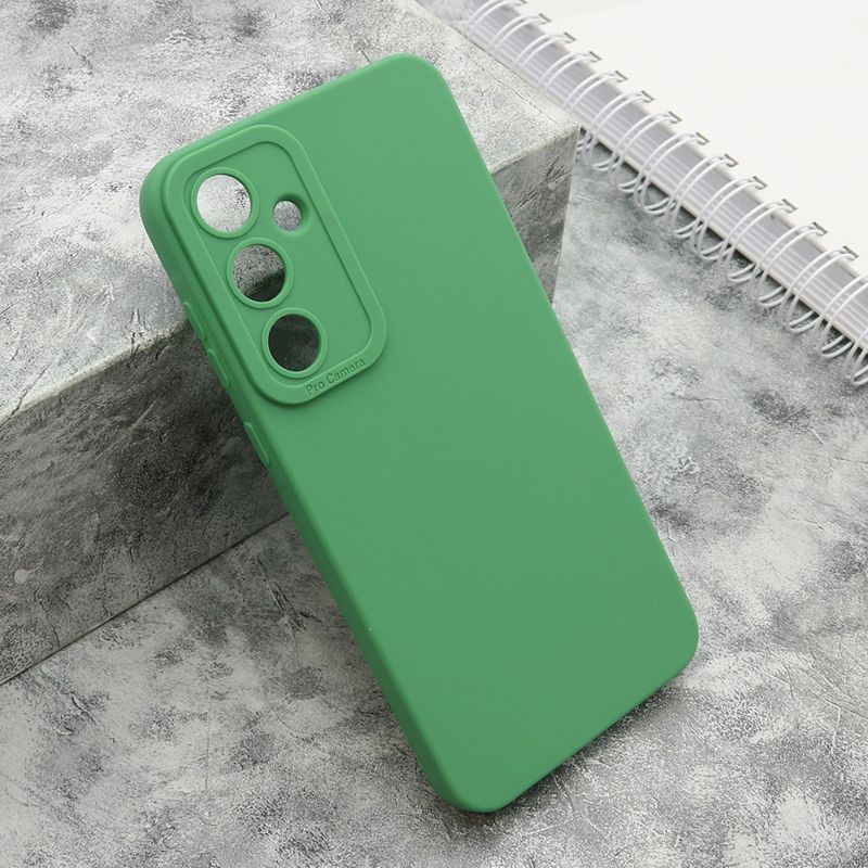 Silikonska maska Pro camera za Samsung A556B Galaxy A55 5G/ tamno zelena