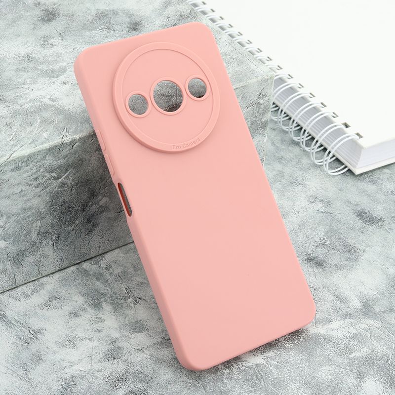Silikonska maska Pro Camera za Xiaomi Redmi A3/ roze