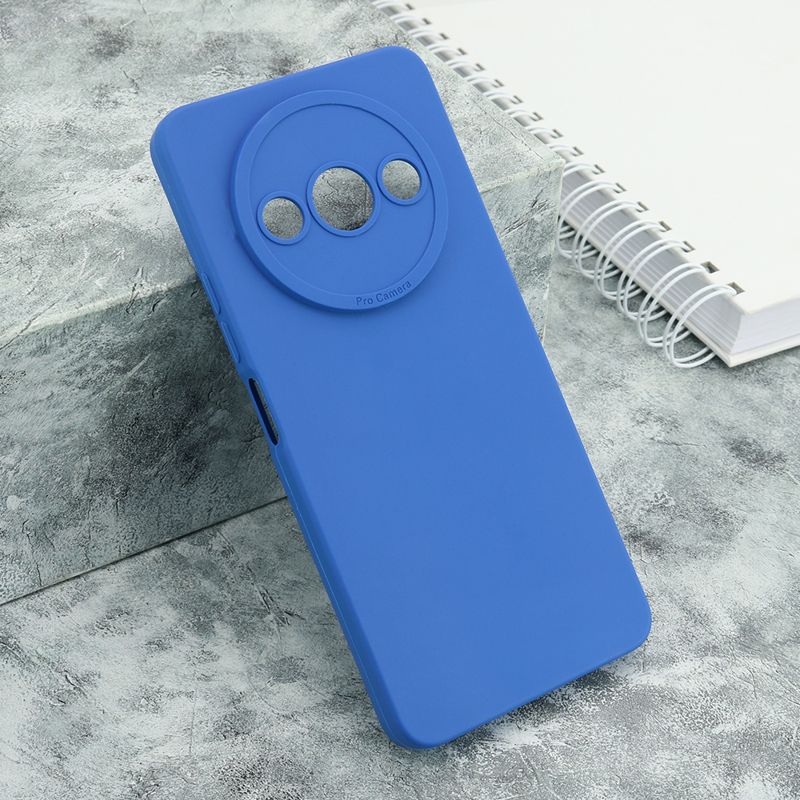 Silikonska maska Pro Camera za Xiaomi Redmi A3/ tamno plava