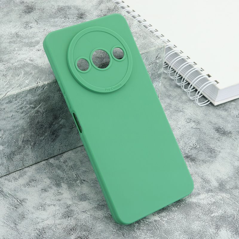 Silikonska maska Pro Camera za Xiaomi Redmi A3/ tamno zelena