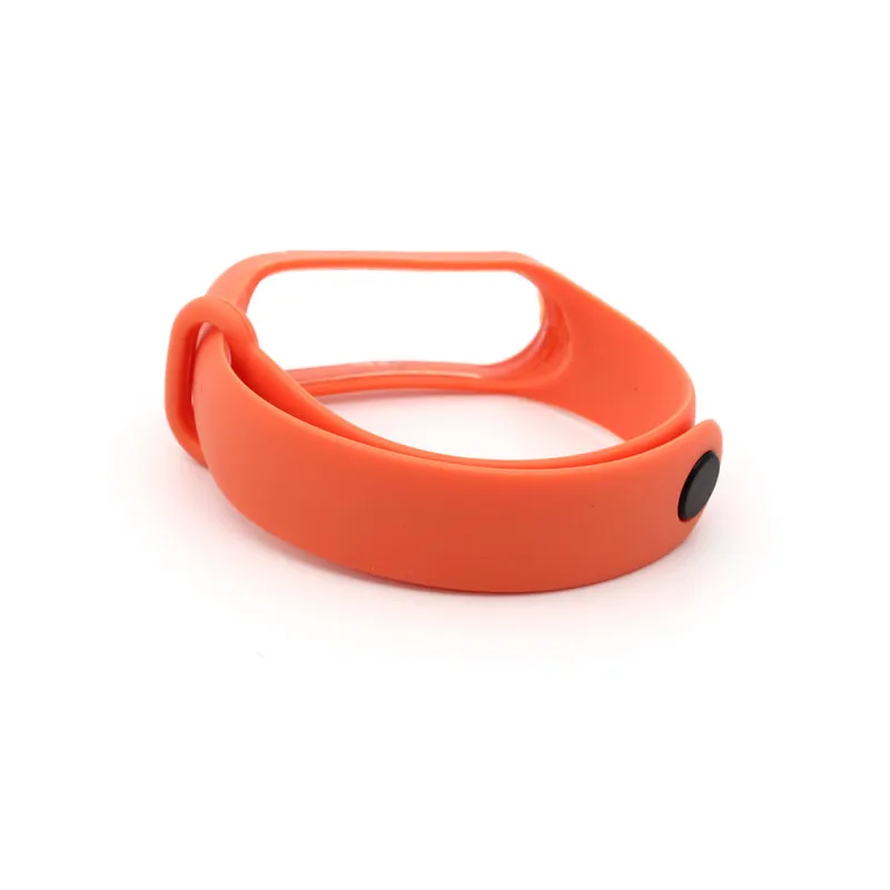 Silikonska narukvica za pametni sat Xiaomi Mi Band M3/ M4 narandžasto