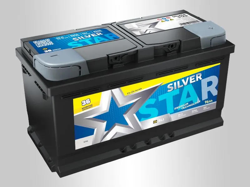 SILVER STAR Akumulator za automobile 12V096D SLI