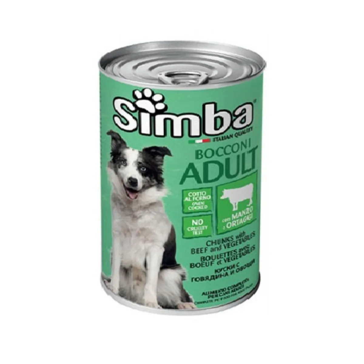 Simba konzerva za pse govedina/povrće 1230gr