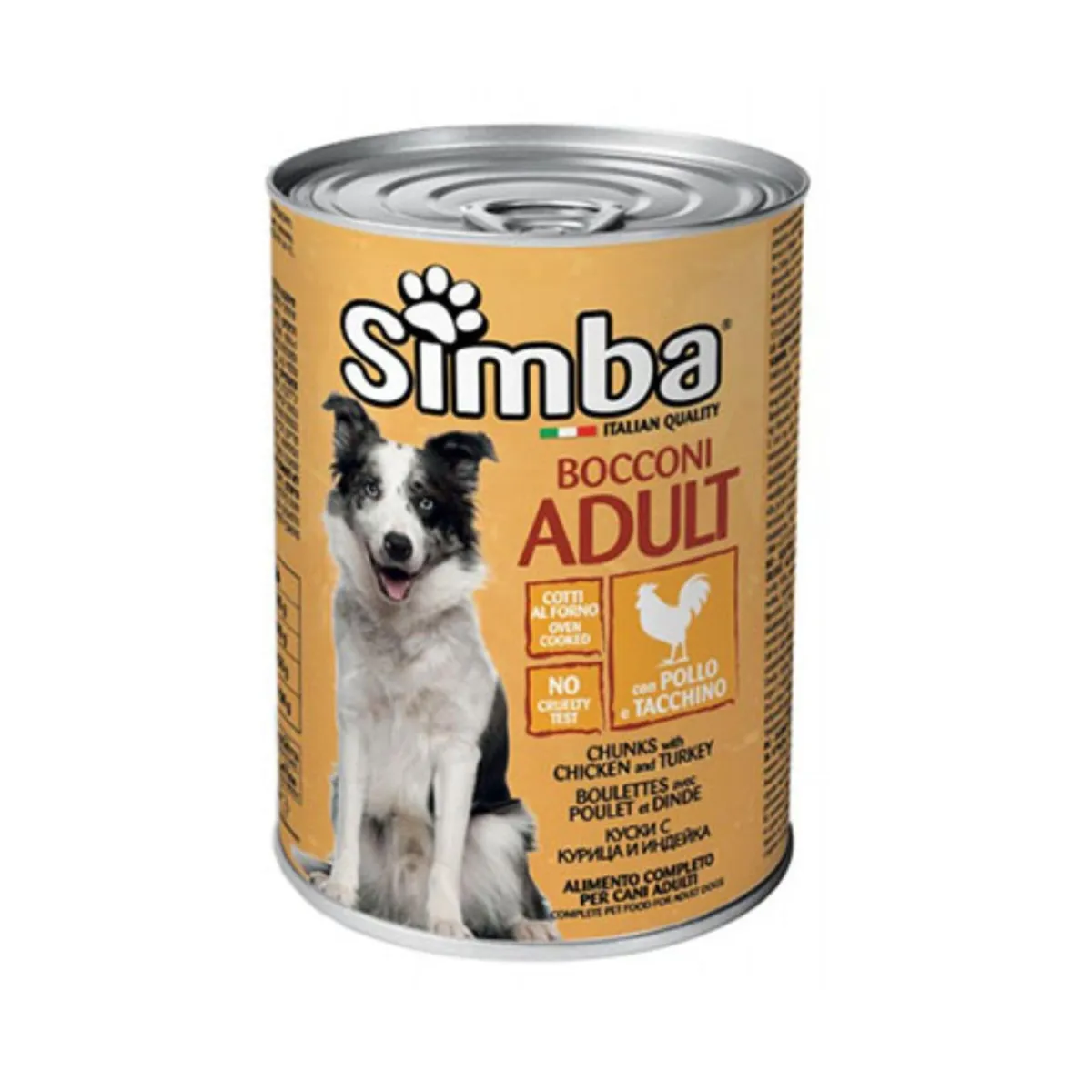 Simba konzerva za pse piletina/ćuretina 1230gr